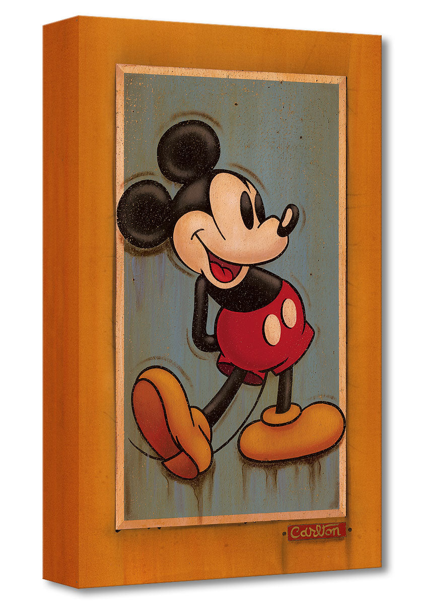 Vintage Mickey- Disney Treasure On Canvas